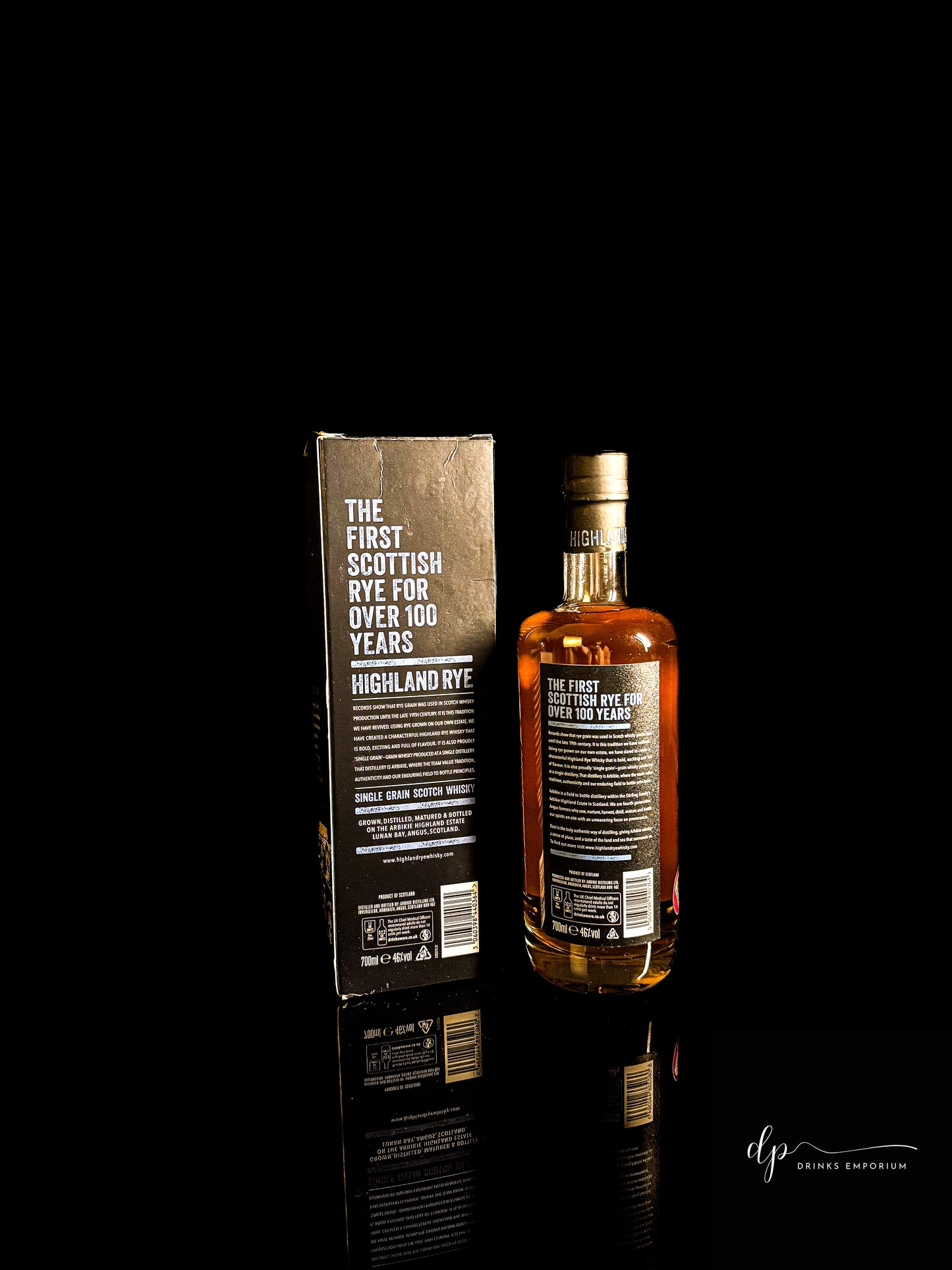Arbikie Highland Rye Aged 5 Years Cask Collection, Distilled 2017