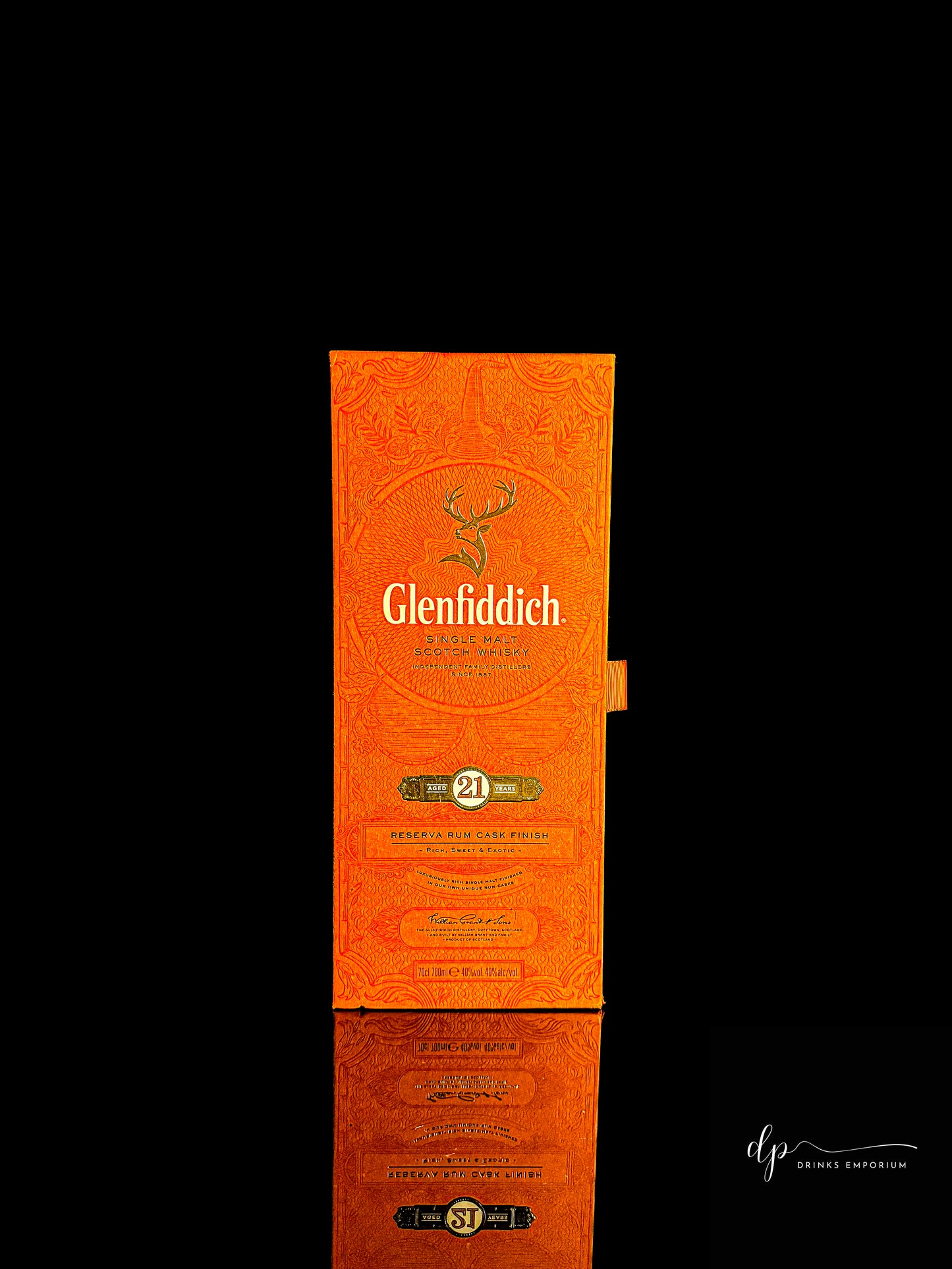 Glenfiddich Aged 21 Years Old Reserva Rum Cask Finish