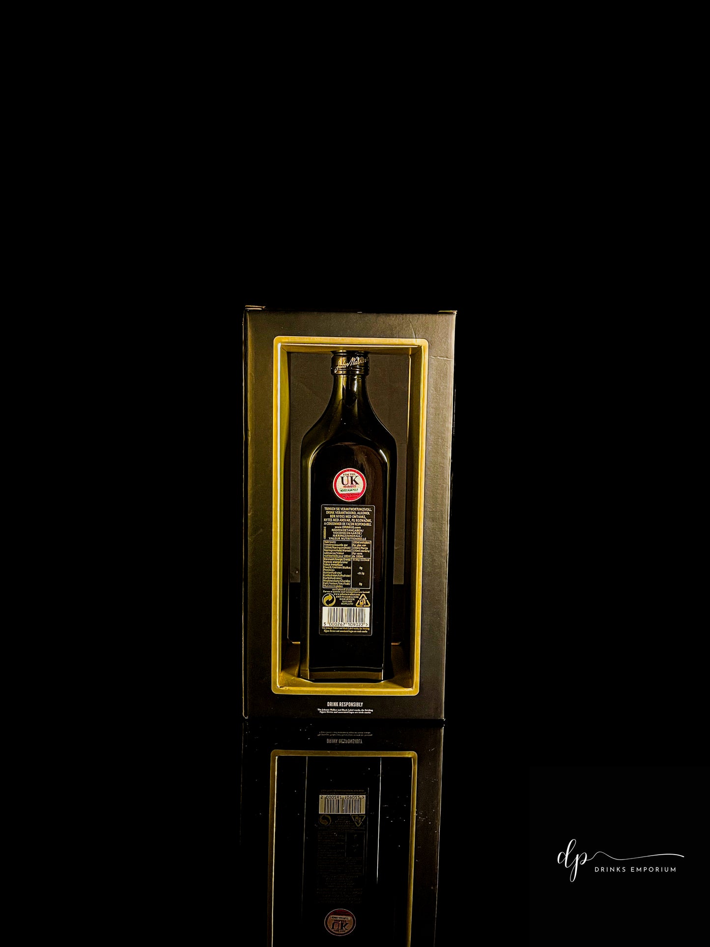 Johnnie Walker Black Label 12 Year Old - 100 Years of the Striding Man Anniversary Edition