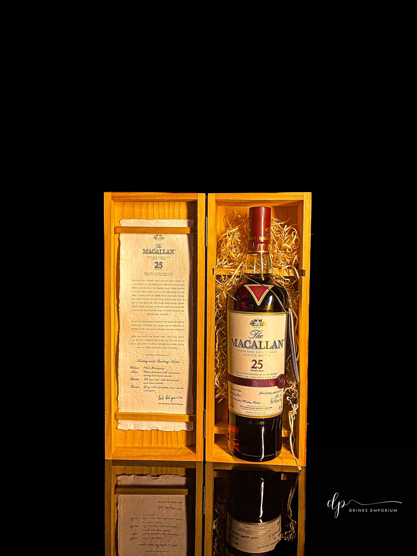 Macallan 25 Years Old Sherry Oak Cask (Pre 2018 Release)