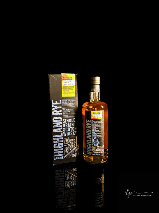 Arbikie Highland Rye Aged 5 Years Cask Collection, Distilled 2017