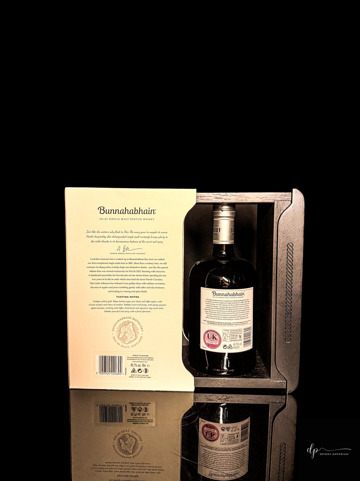 Bunnahabhain Calvados Cask Finish 1998