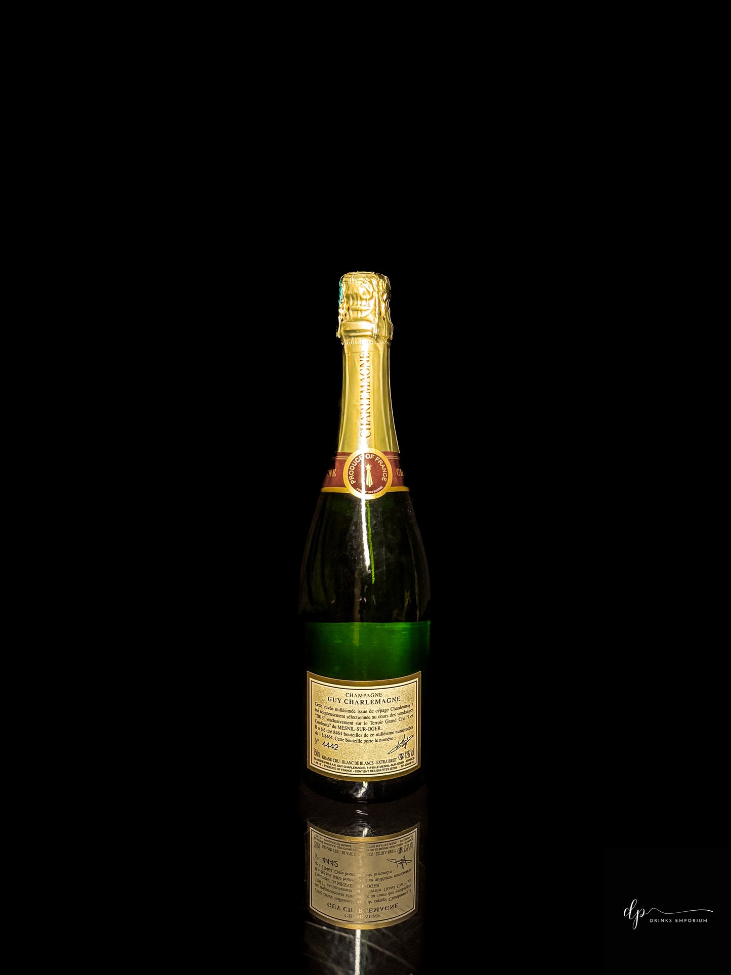 Guy Charlemagne Champagne Grand Cru Cuvée Charlemagne Blanc de Blancs Brut Les Coulmets 2013