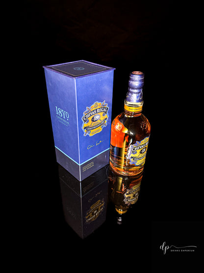 Chivas Regal Aged 18 Years Blended Scotch Whisky Gold Signature
