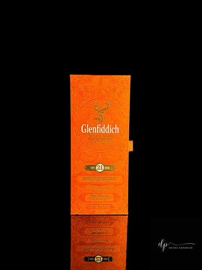 Glenfiddich Aged 21 Years Old Reserva Rum Cask Finish