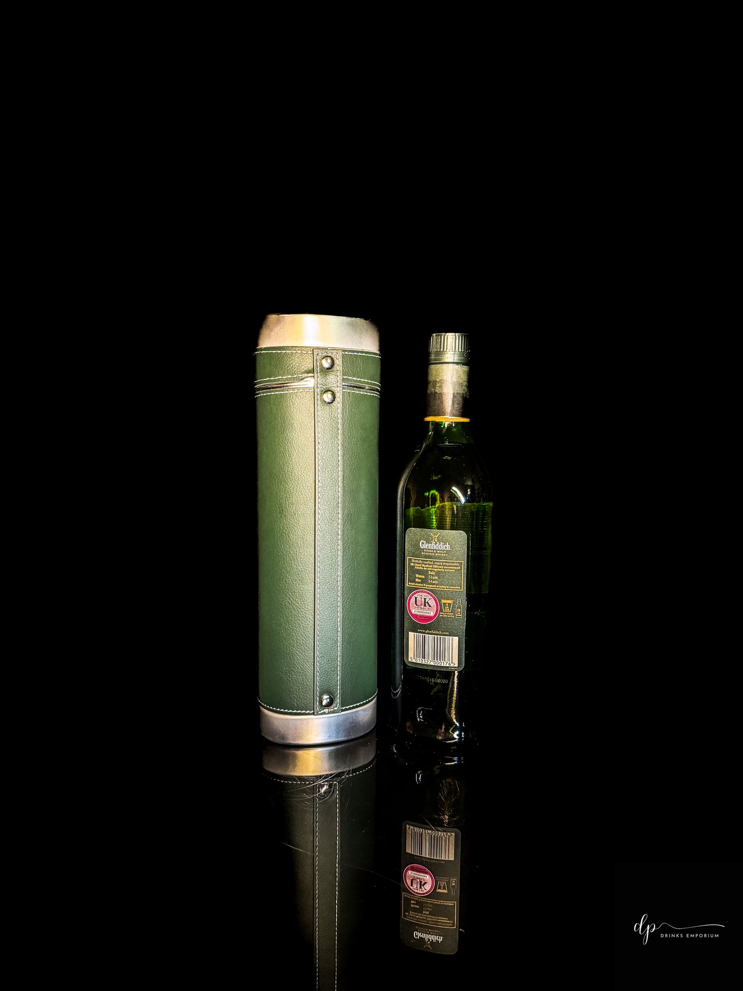 Glenfiddich Valley of the Deer in Leather Gift Tin