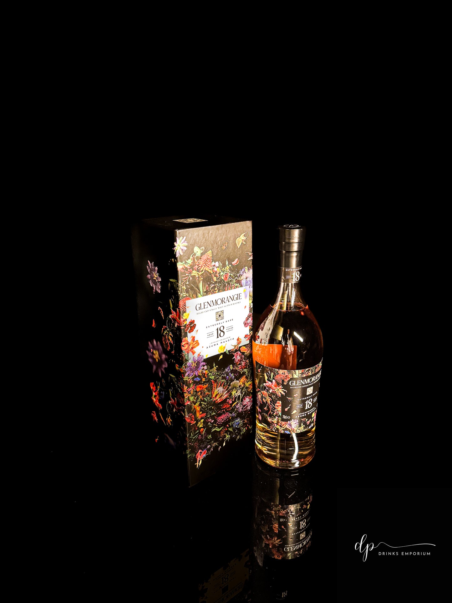 Glenmorangie Aged 18 Years - Extremely Rare Limited Edition Azuma Makoto