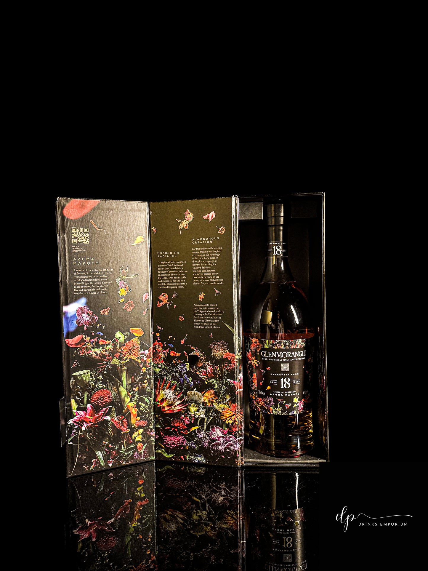 Glenmorangie Aged 18 Years - Extremely Rare Limited Edition Azuma Makoto