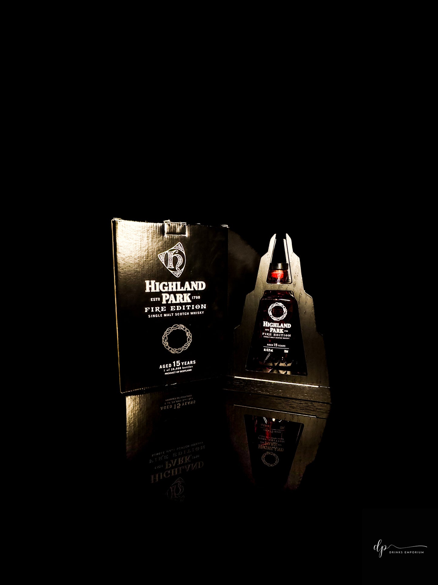 Highland Park Fire Edition Aged 15 Years Single Malt Scotch Whiskey
