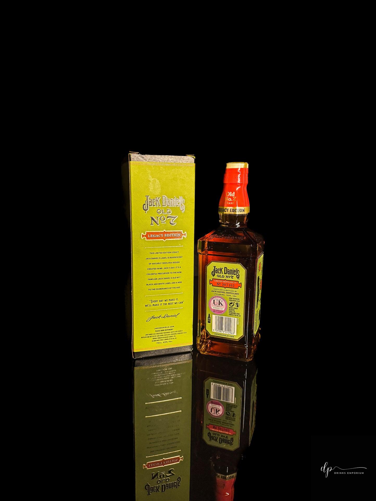 Jack Daniels Old No7 Sour Mash Legacy Edition