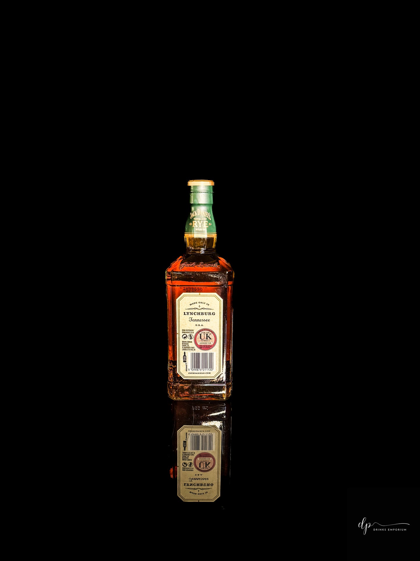 Jack Daniels Straight Rye Tennessee Whiskey