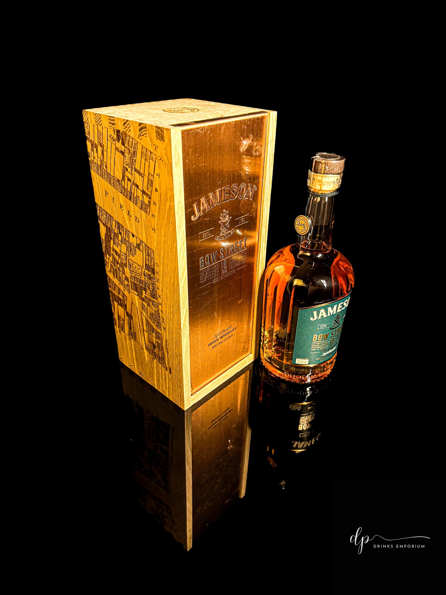 Jameson Bow Street 18 Years Old Cask Strength Irish Whisky