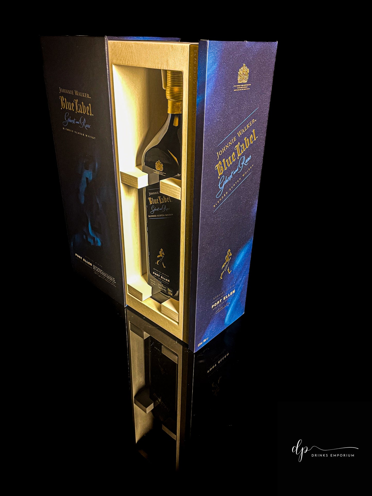Johnnie Walker Ghost & Rare Special Blend Port Ellen and 7 Rare Whisky