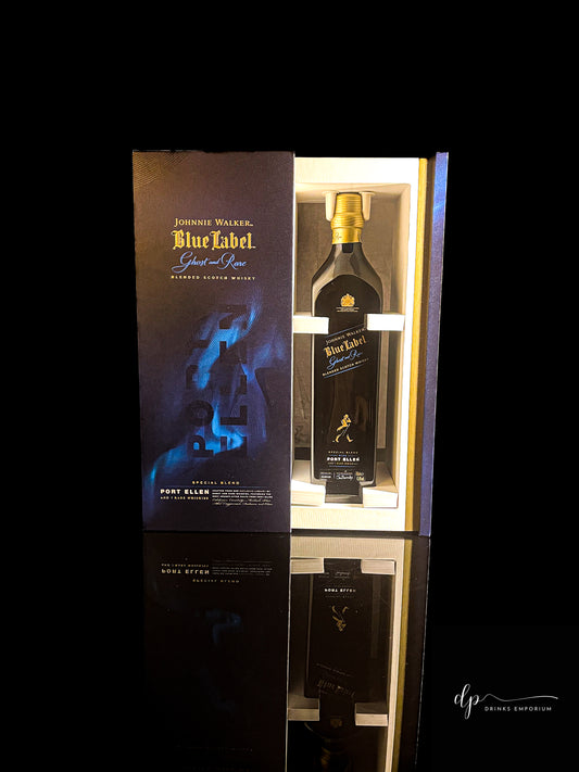Johnnie Walker Ghost & Rare Special Blend Port Ellen and 7 Rare Whisky