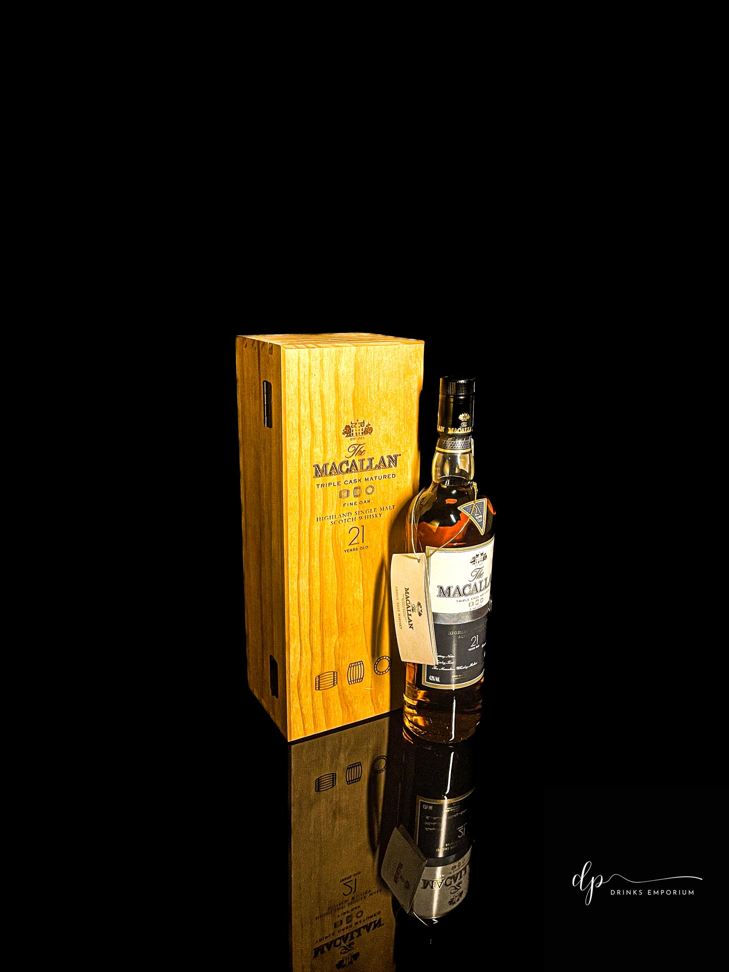 Macallan 21 Years Old Triple Cask Matured Fine Oak