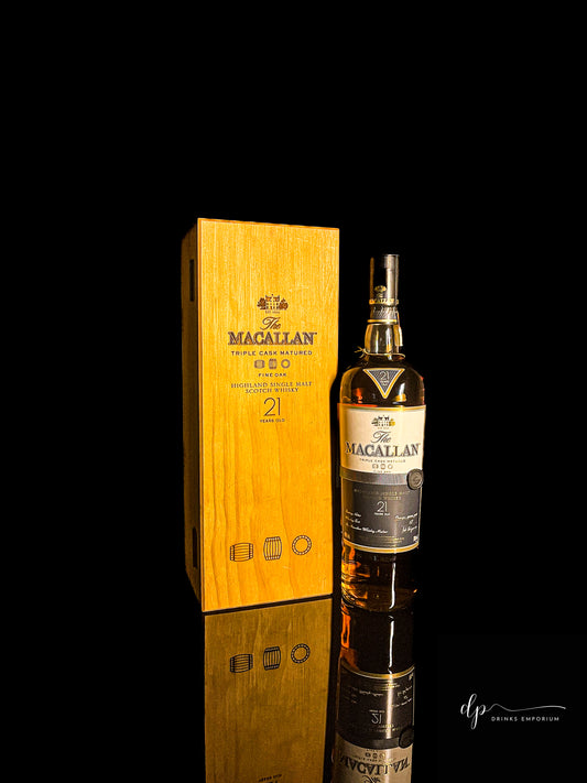 Macallan 21 Years Old Triple Cask Matured Fine Oak