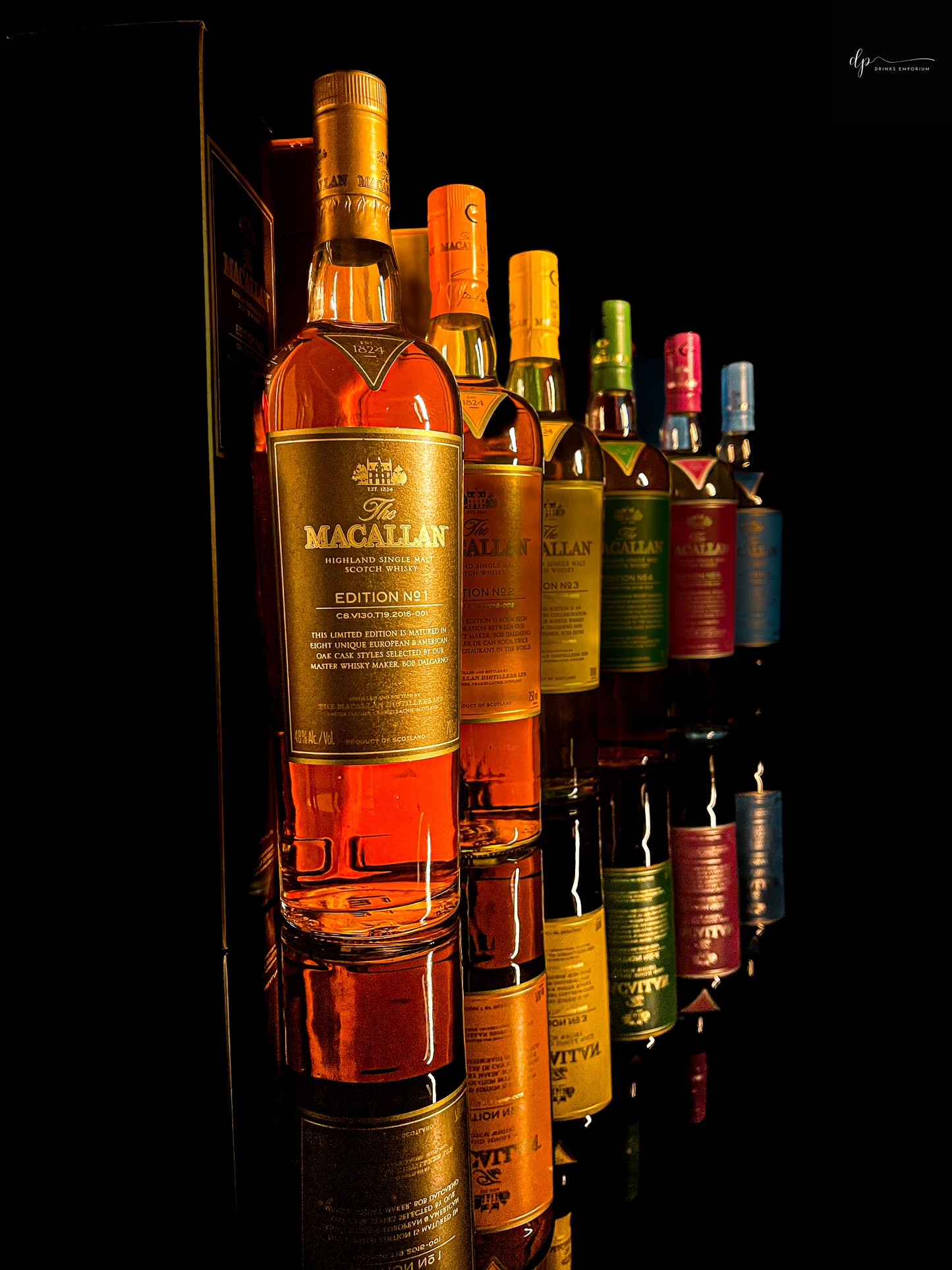 Macallan Edition One to Six Set