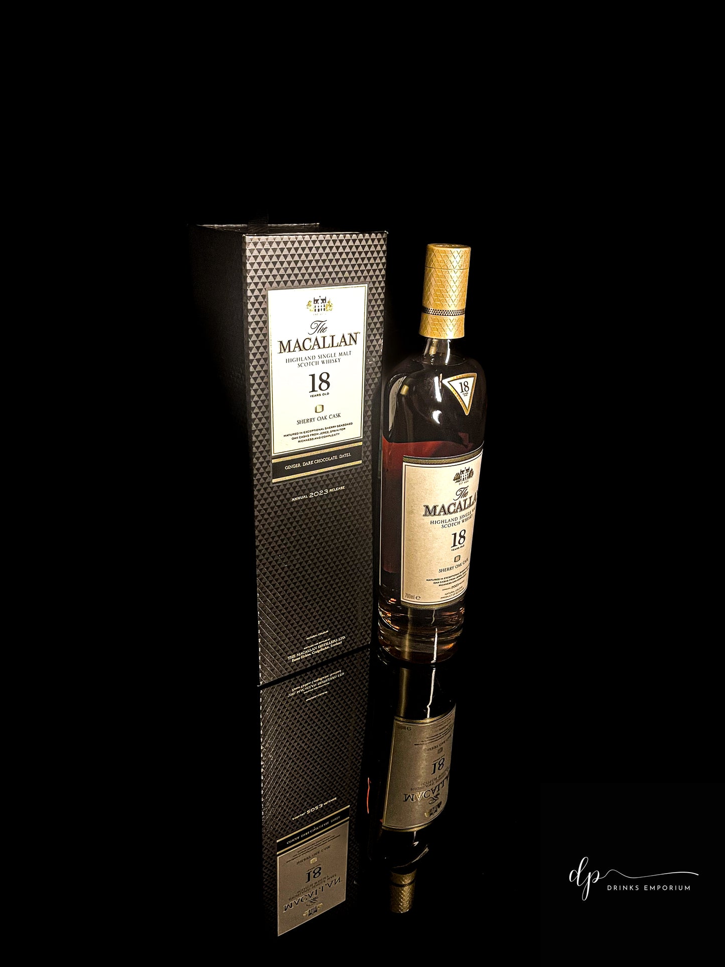 Macallan Sherry Oak Cask 18 Years Old 2023 Release