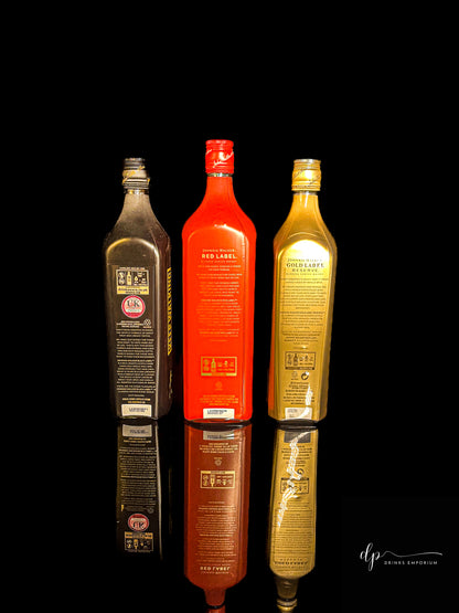 Johnnie Walker Red, Gold & Black 12 Years Old - 200th Anniversary Edition