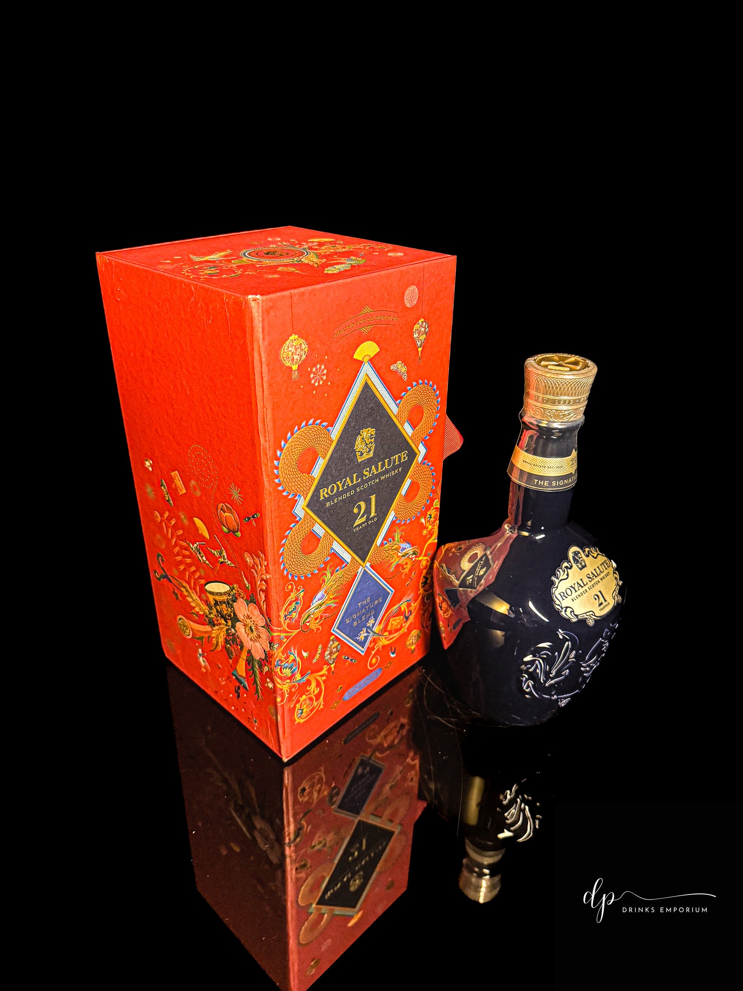 Royal Salute Blended Scotch Whisky 21 Years Old - The Signature Blend Special Edition, Chinese New Year