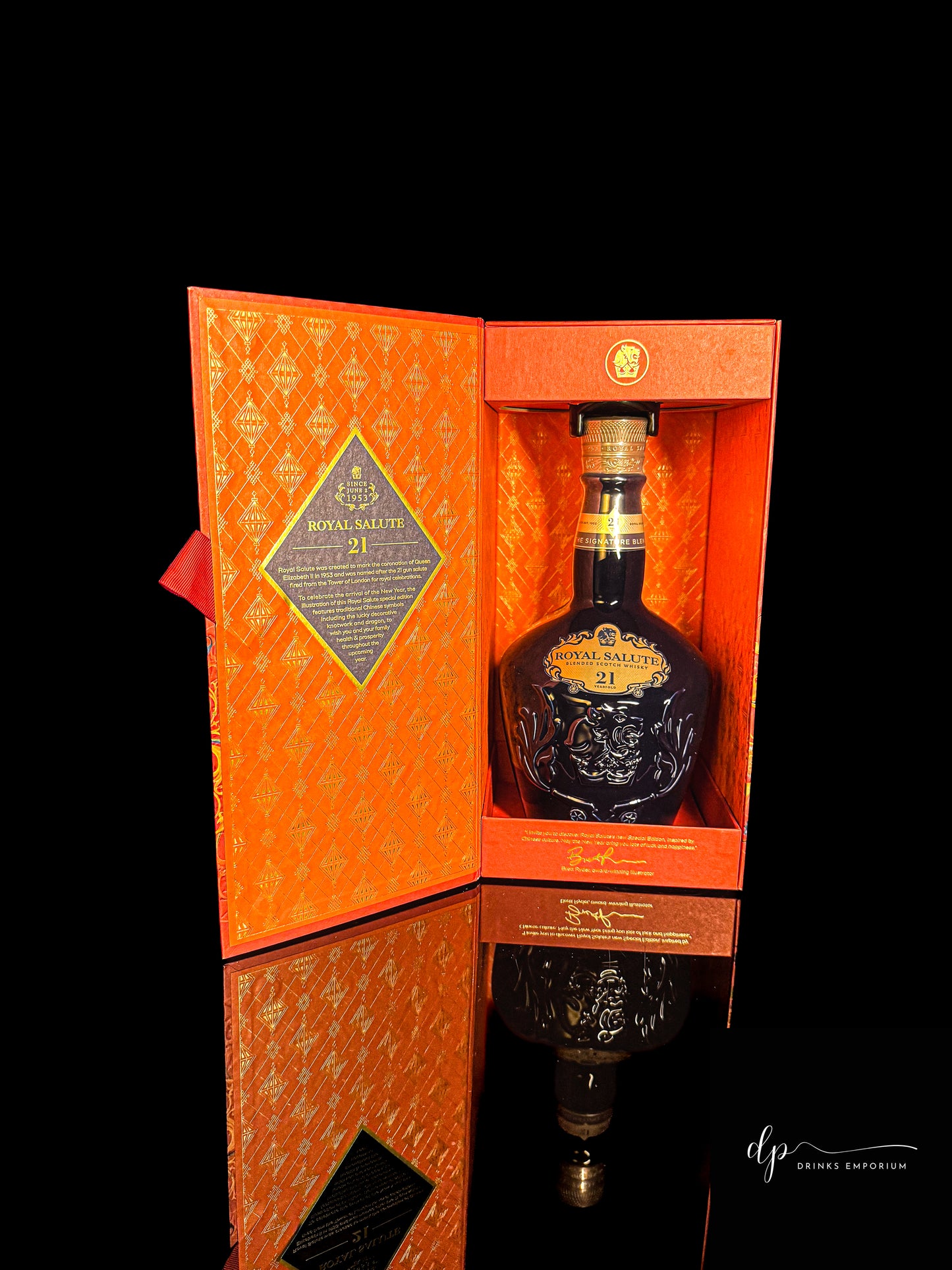 Royal Salute Blended Scotch Whisky 21 Years Old - The Signature Blend Special Edition, Chinese New Year