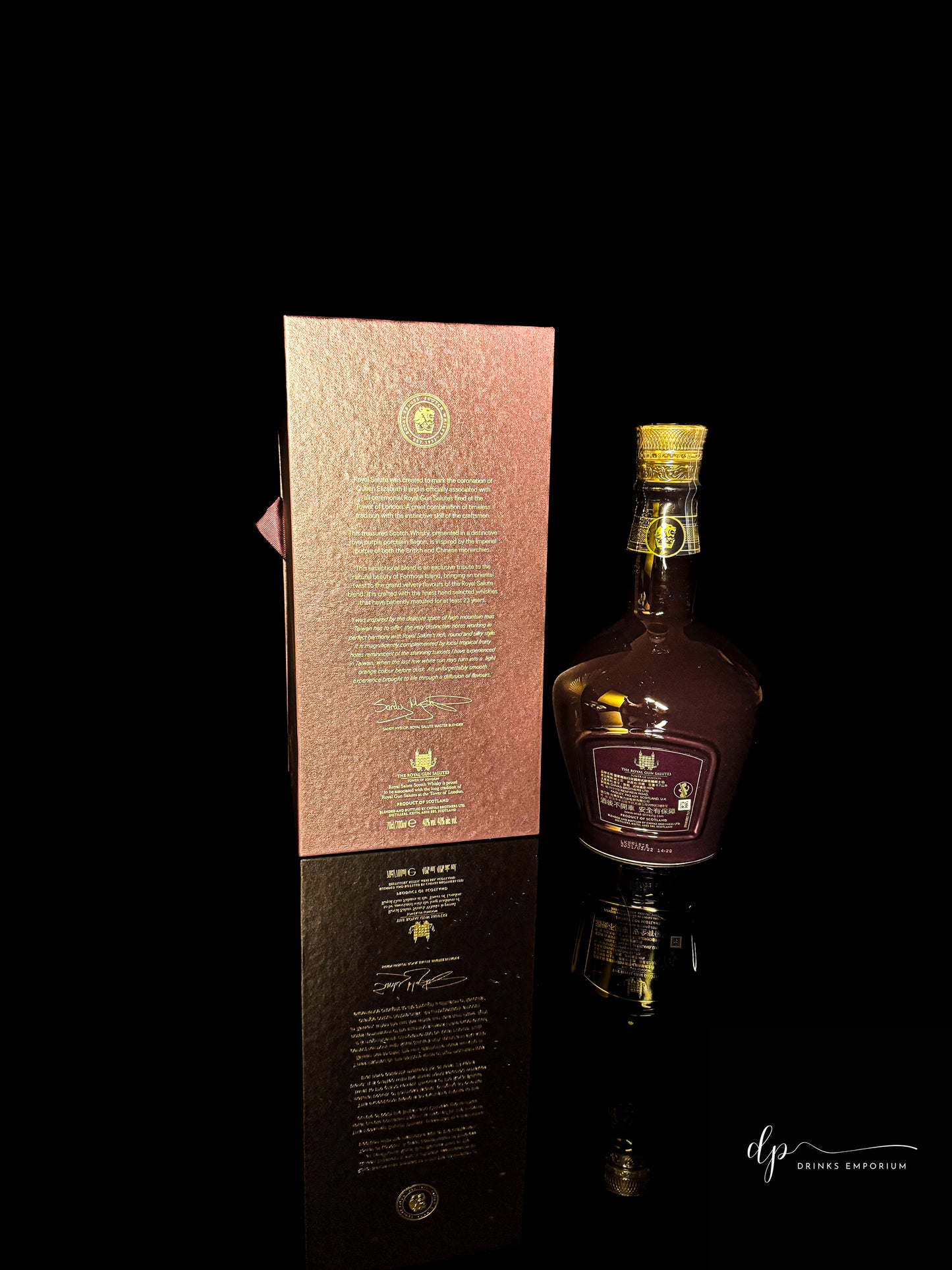 Royal Salute Blended Scotch Whisky 23 Years Old - The Ultimate Tribute